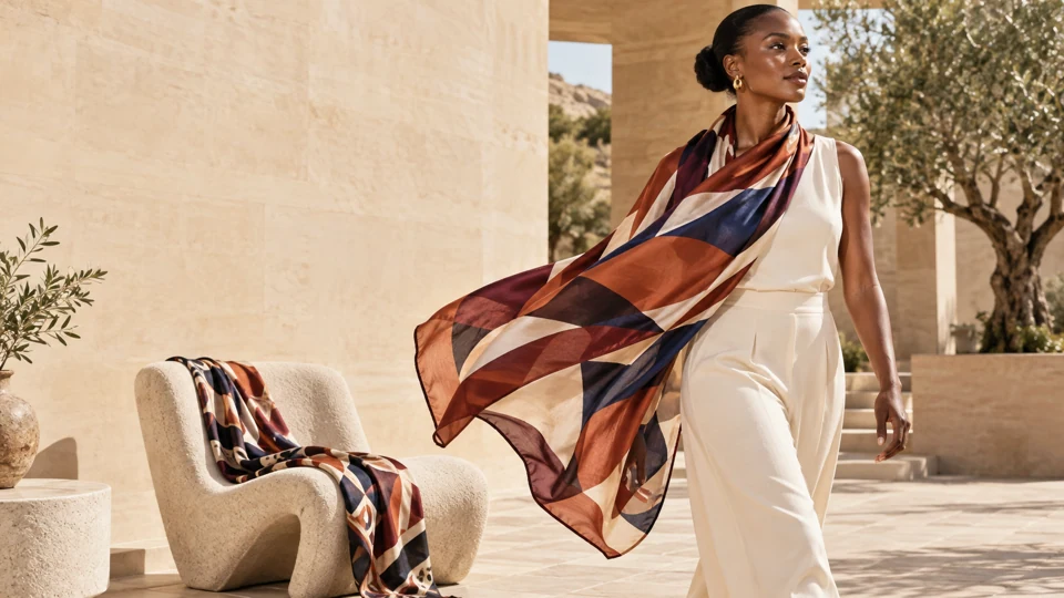 Scarves in use